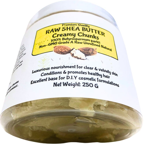 Raw Shea Butter Unrefined | Creamy Chunks| 250g