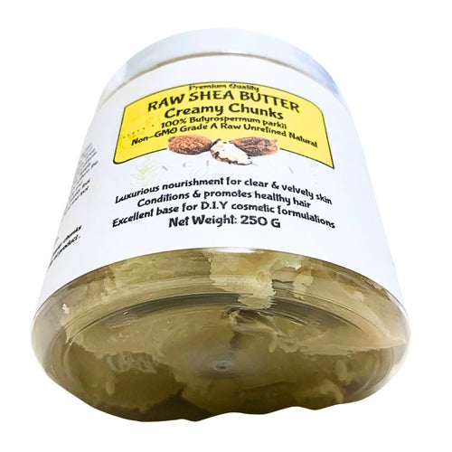 Raw Shea Butter Unrefined | Creamy Chunks| 250g