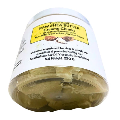 Raw Shea Butter Unrefined | Creamy Chunks| 250g