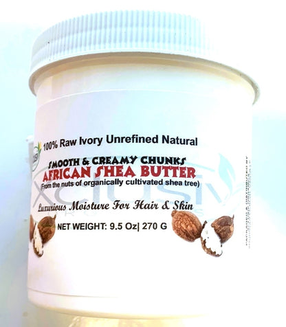 Raw Shea Butter Unrefined | Creamy Chunks| 250g